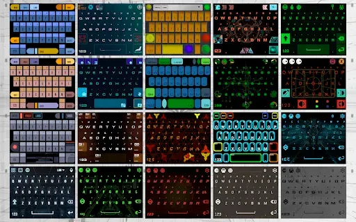 Скриншот 8 — Sci-Fi Keyboard