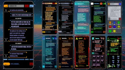 Скриншот 2 — Sci-Fi Messenger