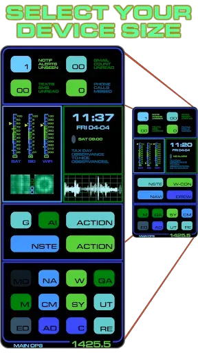 Скриншот 1 — TREK: 23rd Century Interface