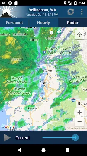 Скриншот 3 — NOAA Weather Unofficial