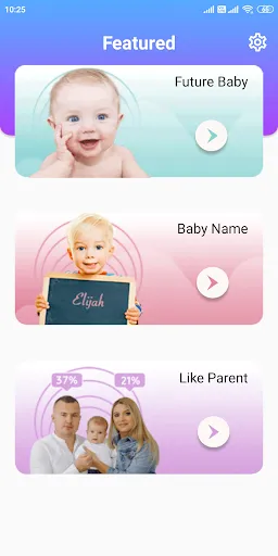 Скриншот 1 — Baby Generator- Baby Maker App