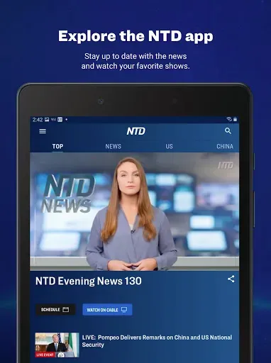 Скриншот 6 — NTD News: 24/7 Live Television