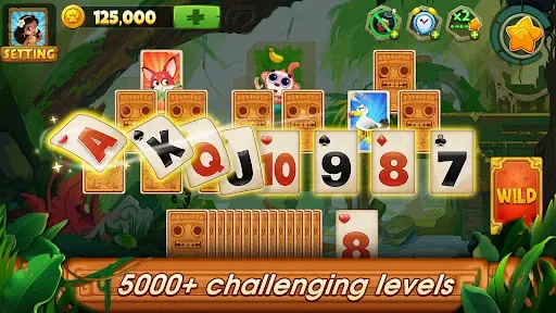 Скриншот 1 — Solitaire Tripeaks: Card Games