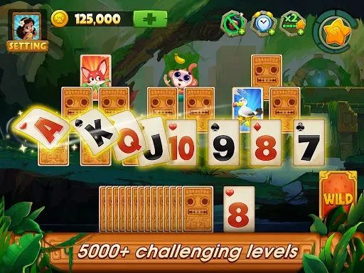 Скриншот 6 — Solitaire Tripeaks: Card Games