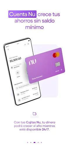 Скриншот 3 — Nu: Crédito y Cuenta de Ahorro
