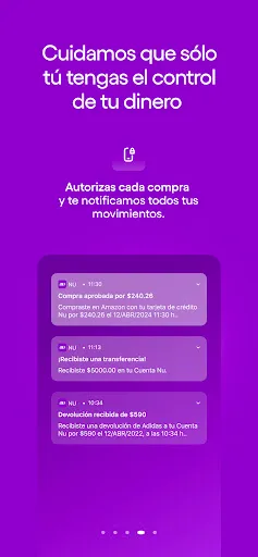 Скриншот 4 — Nu: Crédito y Cuenta de Ahorro