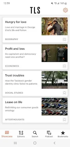 Скриншот 1 — The Times Literary Supplement.