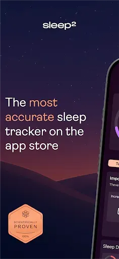 Скриншот 1 — sleep²: трекер сна и анализ