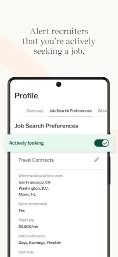 Скриншот 4 — Vivian - Find Healthcare Jobs