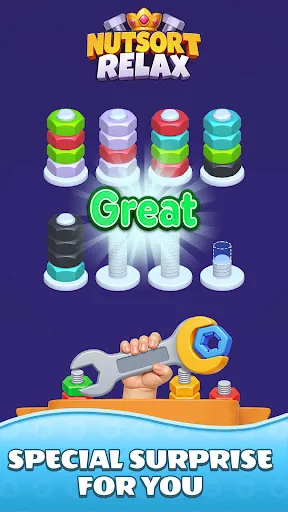 Скриншот 2 — Nut Sort Relax