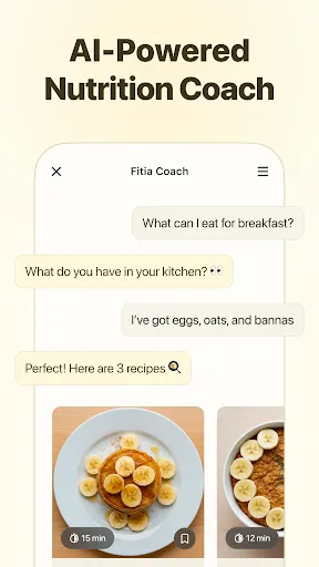 Скриншот 3 — Fitia: Calorie Counter & Plans