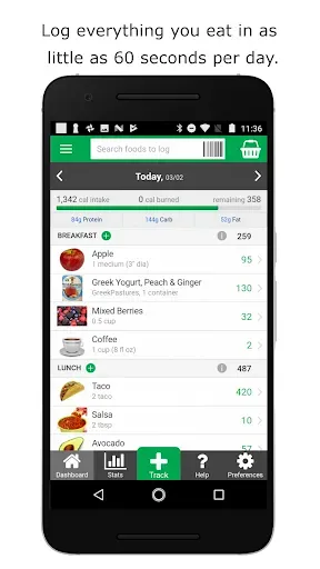 Скриншот 4 — Track - Calorie Counter