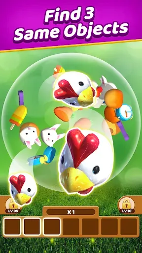 Скриншот 1 — Match 3D Bubble