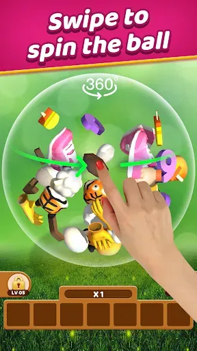 Скриншот 2 — Match 3D Bubble