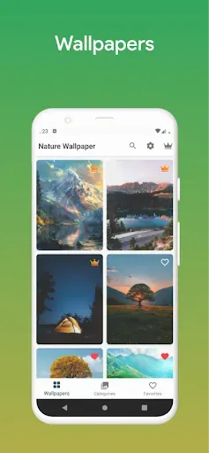 Скриншот 1 — Nature Wallpaper