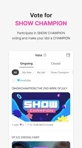 Скриншот 1 — IDOLCHAMP