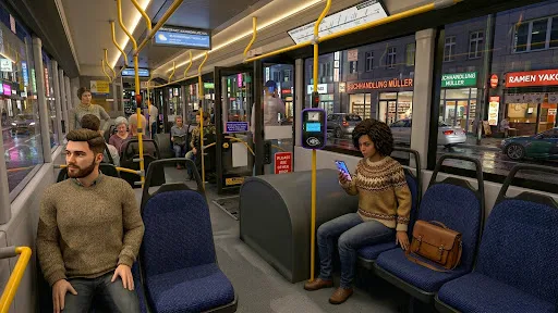 Скриншот 3 — Bus Simulator : Real Drive 3D