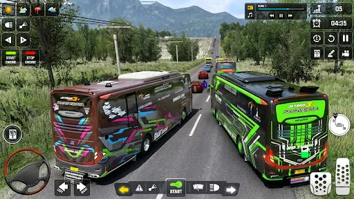 Скриншот 4 — Bus Driving Passenger Bus Game
