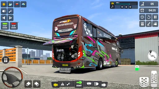 Скриншот 5 — Bus Driving Passenger Bus Game