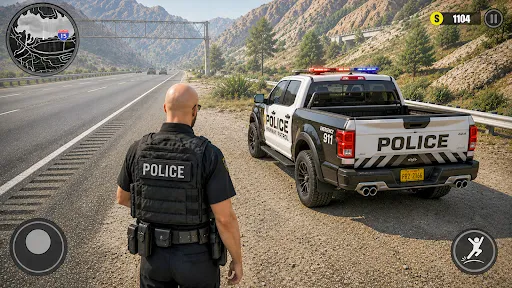 Скриншот 5 — US Police Car Chase 3d 2026