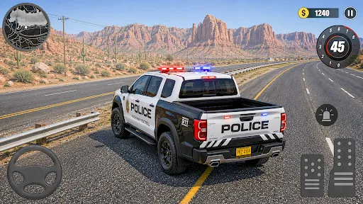 Скриншот 7 — US Police Car Chase 3d 2026
