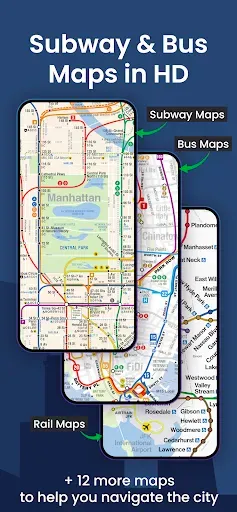 Скриншот 2 — MyTransit NYC Subway & Bus MTA