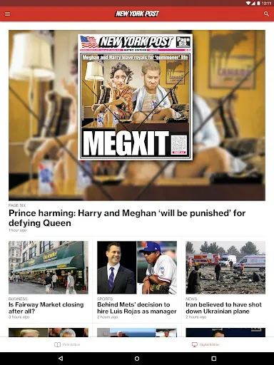 Скриншот 2 — New York Post for Tablet