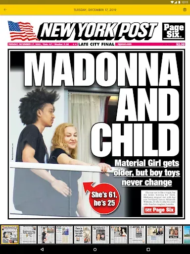 Скриншот 3 — New York Post for Tablet