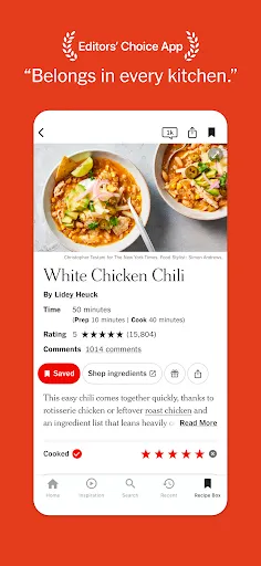 Скриншот 2 — NYT Cooking: Quick Tasty Meals