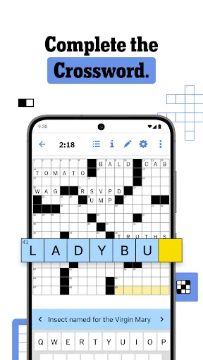 Скриншот 1 — NYT Games: Wordle & Crossword
