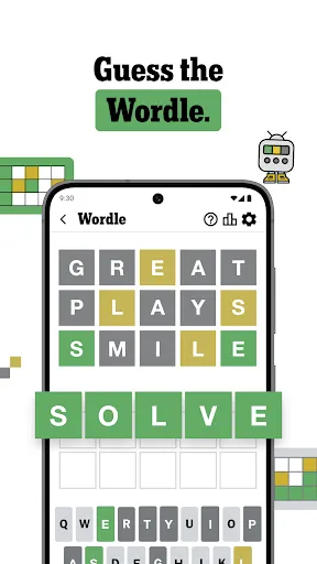 Скриншот 2 — NYT Games: Wordle & Crossword