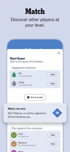 Скриншот 4 — NYT Crossplay: Play and Spell