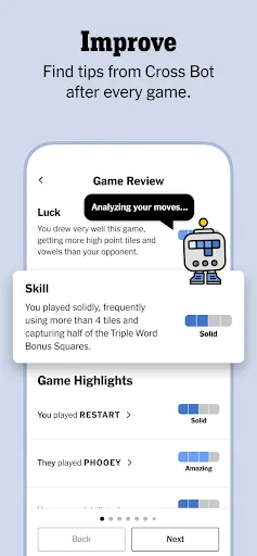 Скриншот 5 — NYT Crossplay: Play and Spell