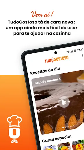 Скриншот 1 — TudoGostoso Receitas