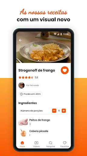 Скриншот 2 — TudoGostoso Receitas
