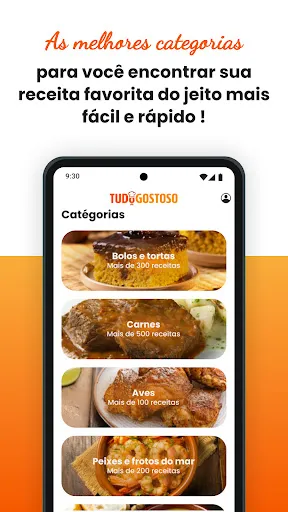 Скриншот 3 — TudoGostoso Receitas