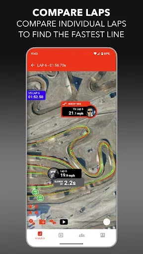 Скриншот 3 — LITPro - GPS Lap Timer