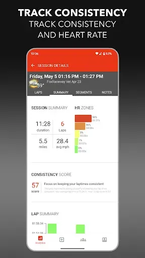 Скриншот 8 — LITPro - GPS Lap Timer