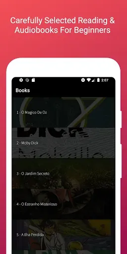 Скриншот 3 — Португальские книги и аудио