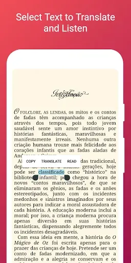 Скриншот 5 — Португальские книги и аудио