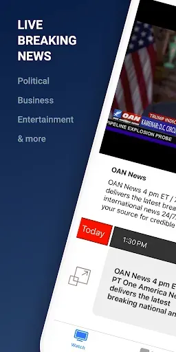 Скриншот 1 — OAN Live