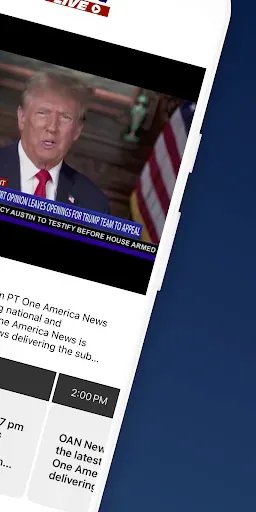 Скриншот 2 — OAN Live