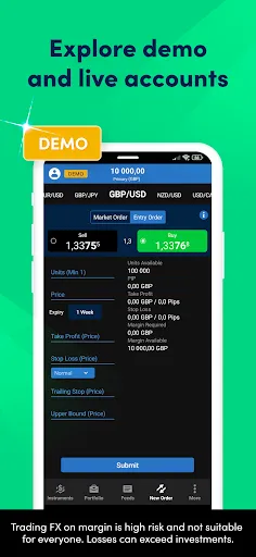 Скриншот 8 — OANDA - Forex trading broker