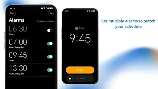 Скриншот 2 — Будильник Phone 17 OS 26