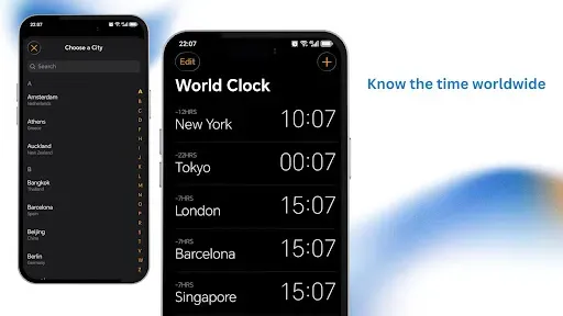 Скриншот 4 — Будильник Phone 17 OS 26