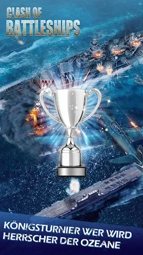 Скриншот 4 — Clash of Battleships - Deutsch