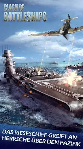 Скриншот 6 — Clash of Battleships - Deutsch