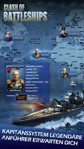 Скриншот 7 — Clash of Battleships - Deutsch