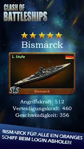 Скриншот 8 — Clash of Battleships - Deutsch