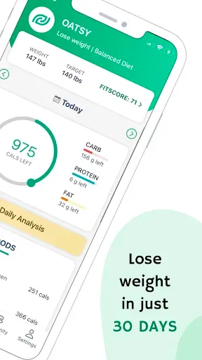 Скриншот 3 — Calorie Deficit Calculator